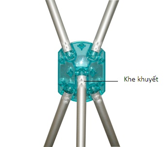 Giá chữ X điều chỉnh kích thước