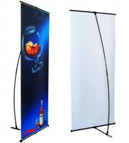 Standee chữ L loại thường kích thước 60*160 cm